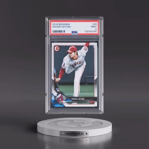 2018 Bowman #49 Shohei Ohtani (PSA 9 MINT)