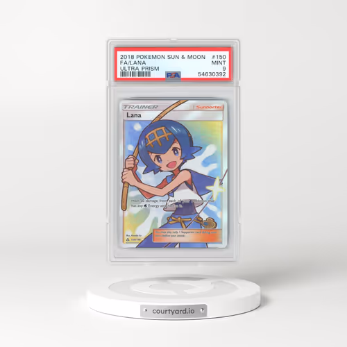 2018 Pokémon Sun & Moon Ultra Prism #150 Lana - Full Art (PSA 9 MINT)