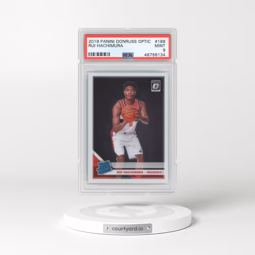 2019 Panini Donruss Optic #188 Rui Hachimura (PSA 9 MINT)