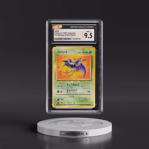 1997 The Mystery of the Fossils Zubat (CGC 9.5 MINT+)