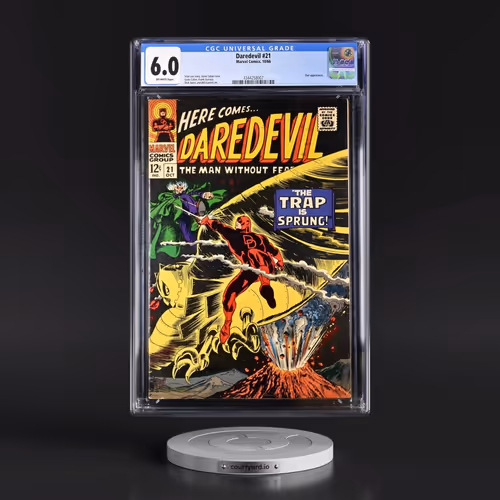 Daredevil #21 CGC 6.0 Off-white Pages (Marvel Comics, 10/66)