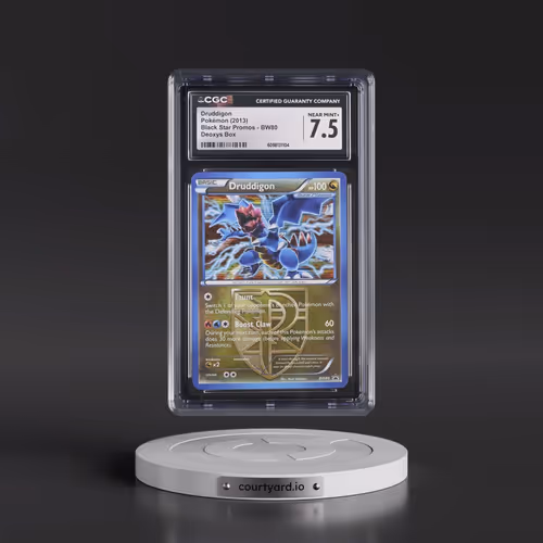 2011 Black Star Promos - Black & White #BW80 Druddigon - Deoxys Box (Holo) (CGC 7.5 NM+)
