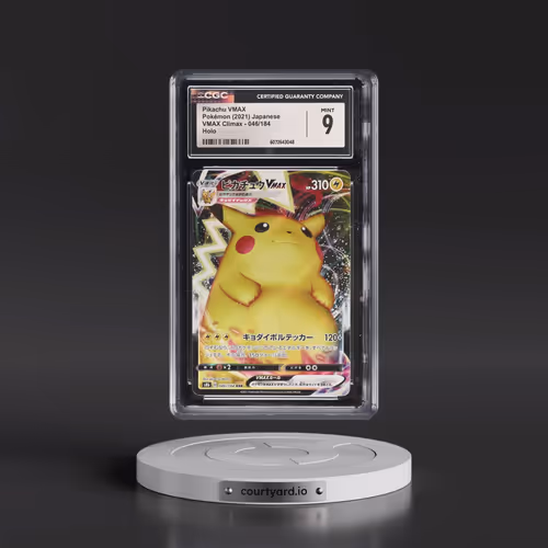 2021 VMAX Climax #046/184 Pikachu VMAX - Holo (CGC 9 MINT)