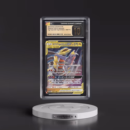 2019 Tag Team GX: Tag All Stars #099/173 Garchomp & Giratina GX - Holo (CGC 10 PRISTINE)