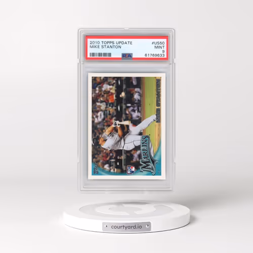 2010 Topps Update #US50 Mike Stanton (PSA 9 MINT)