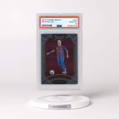 2016 Panini Select #284 Neymar Jr. (PSA 10 GEM MINT)