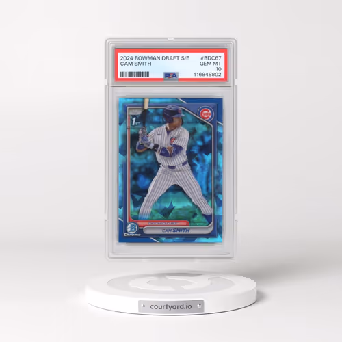 2024 Bowman Draft Sapphire Edition #BDC67 Cam Smith (PSA 10 GEM MINT)
