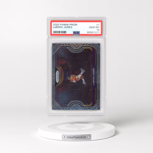 2020 Panini Prizm #1 LeBron James (PSA 10 GEM MINT)