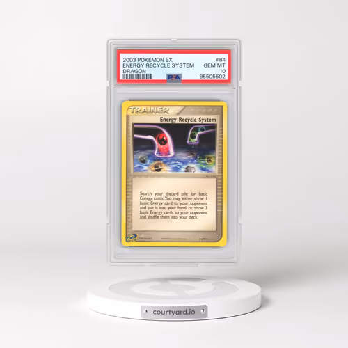 2003 Pokémon EX Dragon #84 Energy Recycle System (PSA 10 GEM MINT)