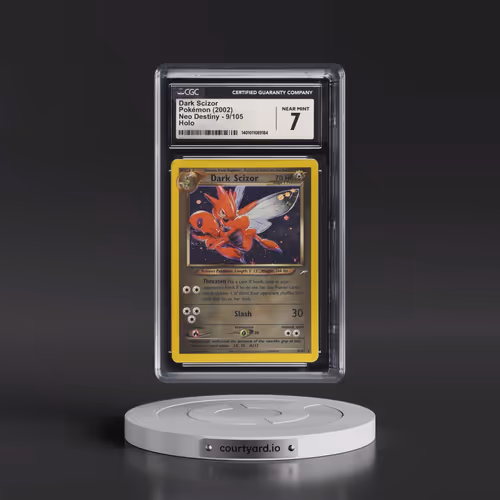 2002 Neo Destiny #9/105 Dark Scizor - Holo (CGC 7 NM)
