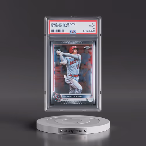 2022 Topps Chrome #1 Shohei Ohtani (PSA 9 MINT)