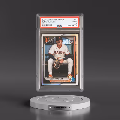 2024 Bowman Chrome #67 Jung Hoo Lee - SP (PSA 9 MINT)