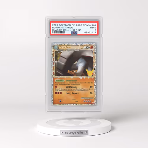 2021 Pokémon Celebrations Classic Collection #107 Donphan - Holo (PSA 9 MINT)