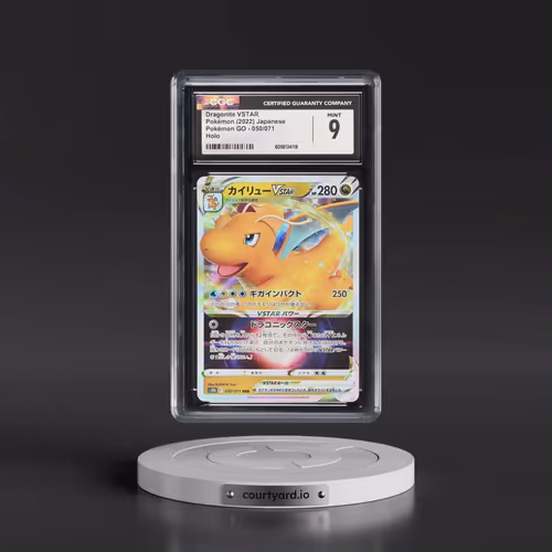 2022 Pokémon GO #050/071 Dragonite VSTAR - Holo (CGC 9 MINT)