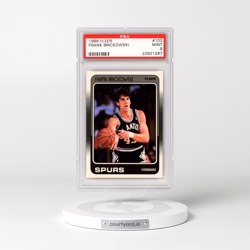 1988 Fleer #103 Frank Brickowski (PSA 9 MINT)