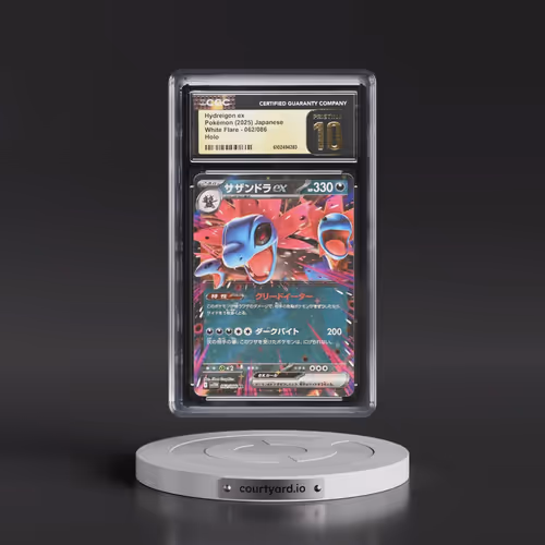 2025 White Flare - sv11W #062/086 Hydreigon ex - Holo (CGC 10 PRISTINE)