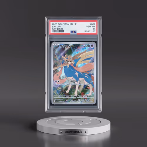 2025 Pokémon M2-Inferno X #087 Zacian - Art Rare (PSA 10 GEM MINT)