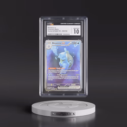 2023 Scarlet & Violet 151 - MEW EN #200/165 Blastoise ex - Special Illustration Rare (Holo) (CGC 10