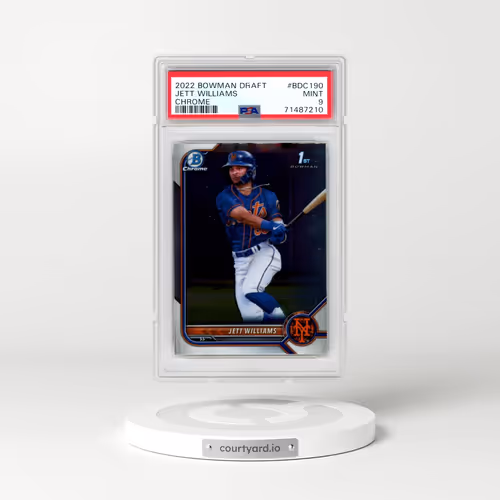 2022 Bowman Draft #BDC190 Jett Williams - Chrome (PSA 9 MINT)