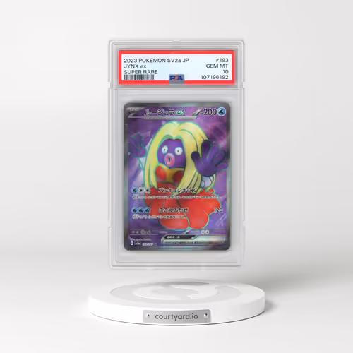 2023 Pokémon Sv2a-Pokemon 151 #193 Jynx EX - Holo Super Rare (PSA 10 GEM MINT)