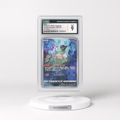 2022 Japanese VSTAR Universe #183 Mew - Full Art Holo (CGC 9 MINT)