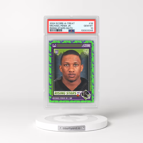2024 Panini Score-A-Treat Rising Stars #39 Michael Penix Jr. - Bats (PSA 10 GEM MINT)