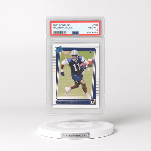 2021 Panini Donruss #331 Micah Parsons (PSA 10 GEM MINT)