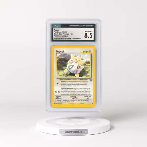 2000 Black Star Promo #30 Togepi (CGC 8.5 NM-MT+)