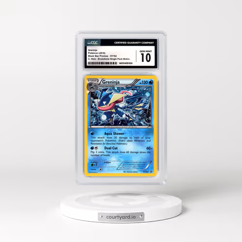 2016 XY Promos #XY162 Greninja - Holo Cosmos Holo (CGC 10 GEM MINT)