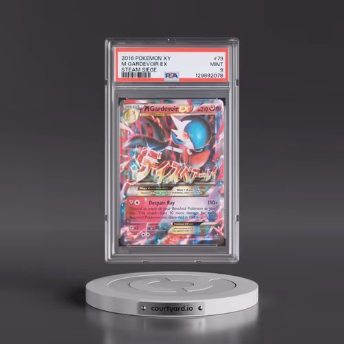 2016 Pokémon XY Steam Siege #79 M Gardevoir EX - Holo (PSA 9 MINT)