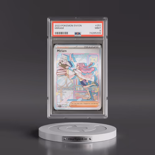 2023 Pokémon Svi EN-Scarlet & Violet #251 Miriam - Special Illustration Rare (PSA 9 MINT)