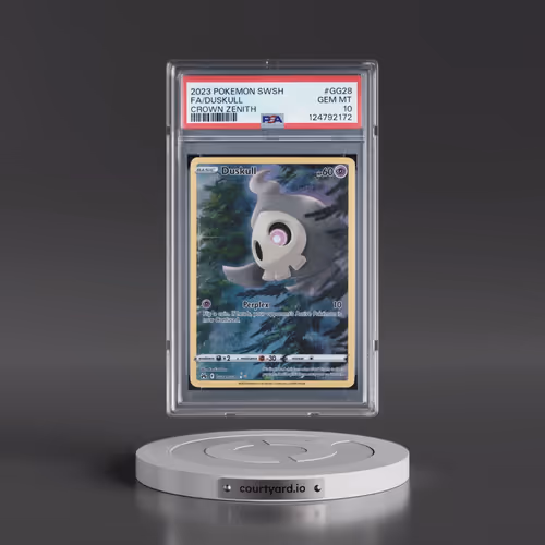2023 Pokémon Sword and Shield Crown Zenith #GG28 Duskull - Full Art (PSA 10 GEM MINT)