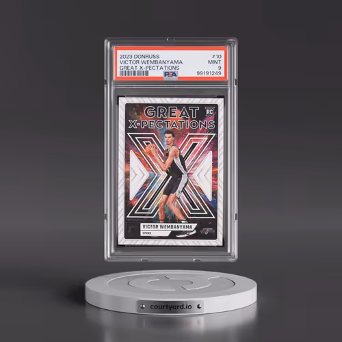2023 Panini Donruss Great X-Pectations #10 Victor Wembanyama (PSA 9 MINT)