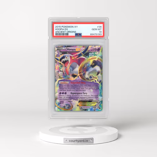 2015 Pokémon XY Ancient Origins #36 Hoopa EX - Holo (PSA 10 GEM MINT)