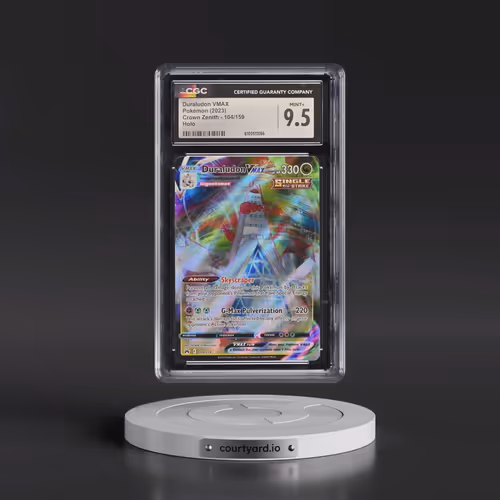 2023 Crown Zenith #104/159 Duraludon VMAX - Holo (CGC 9.5 MINT+)