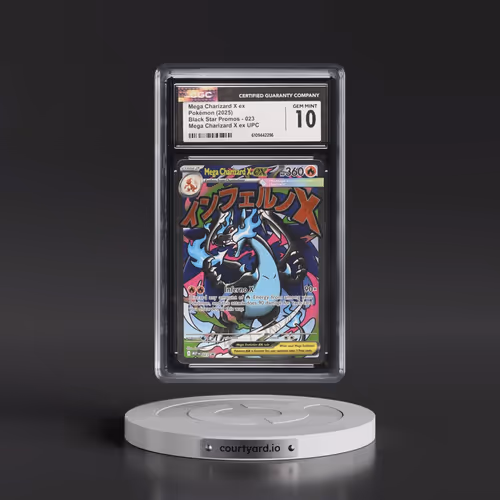 2025 Black Star Promos - Mega Evolution MEP EN #023 Mega Charizard X ex - Mega Charizard X ex Ultra