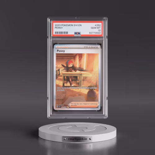 2023 Pokémon Svi EN-Scarlet & Violet #252 Penny - Special Illustration Rare (PSA 10 GEM MINT)