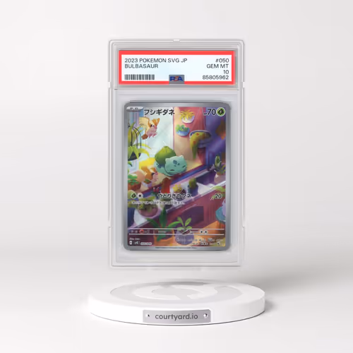 2023 Pokémon Svg-Venusaur & Charizard & Blastoise Special Deck Set EX #050 Bulbasaur (PSA 10 GEM MIN