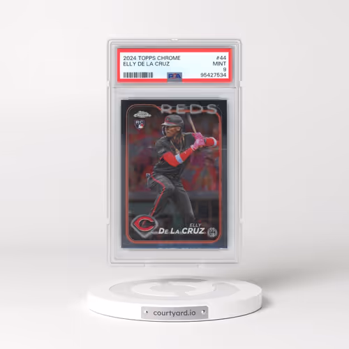 2024 Topps Chrome #44 Elly de La Cruz (PSA 9 MINT)