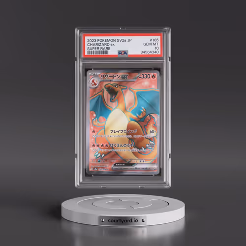 2023 Pokémon Sv2a-Pokemon 151 #185 Charizard EX - Holo Super Rare (PSA 10 GEM MINT)