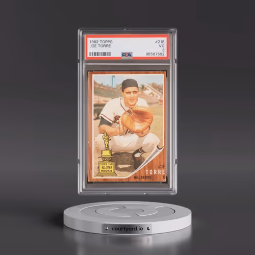 1962 Topps #218 Joe Torre (PSA 3 VG)