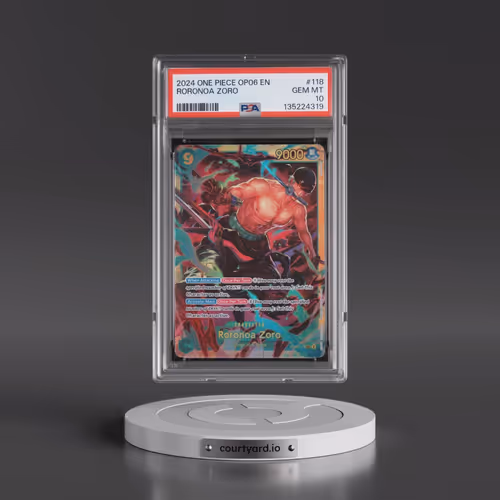 2024 One Piece Wings of the Captain #118 Roronoa Zoro (PSA 10 GEM MINT)