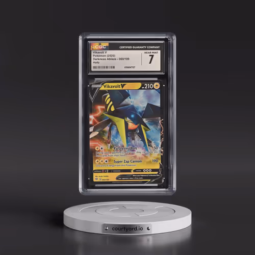 2020 Darkness Ablaze #060/189 Vikavolt V - Holo (CGC 7 NM)