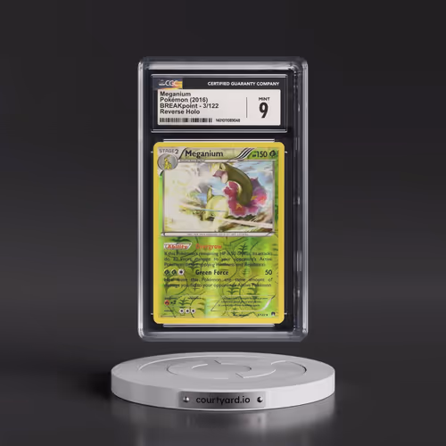 2016 BREAKpoint #3/122 Meganium - Reverse Holo (CGC 9 MINT)