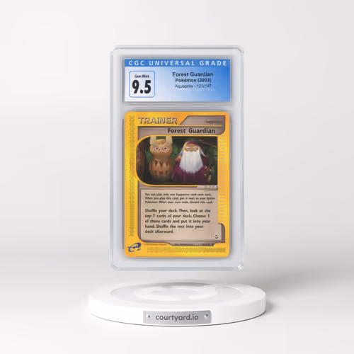 2003 Aquapolis #123/147 Forest Guardian (CGC 10 GEM MINT)