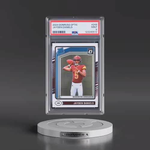 2024 Panini Donruss Optic #248 Jayden Daniels (PSA 9 MINT)