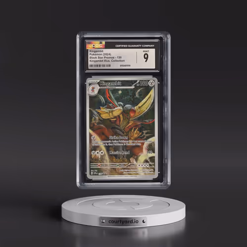 2024 Pokémon Svp EN-SV Black Star Promo #130 Kingambit - Shrouded Fable Illustration Collection (CGC