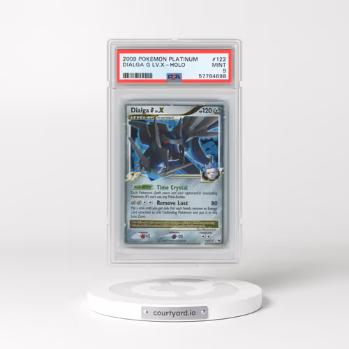 2009 Pokémon Platinum #122 Dialga G LV.X - Holo (PSA 9 MINT)