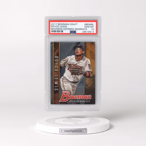 2017 Bowman Draft Bowman Defining Moments #BDMRL Royce Lewis (PSA 10 GEM MINT)