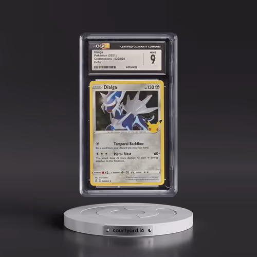 2021 Celebrations #020/025 Dialga - Holo (CGC 9 MINT)